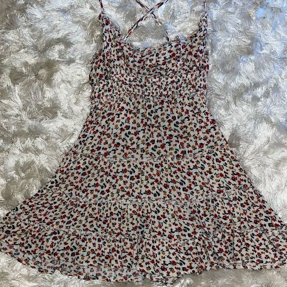 Floral mini dress - Picture 2 of 5